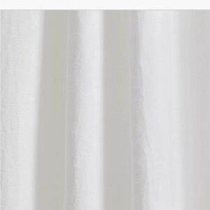 Elegant White Shower Curtain - parachute company
